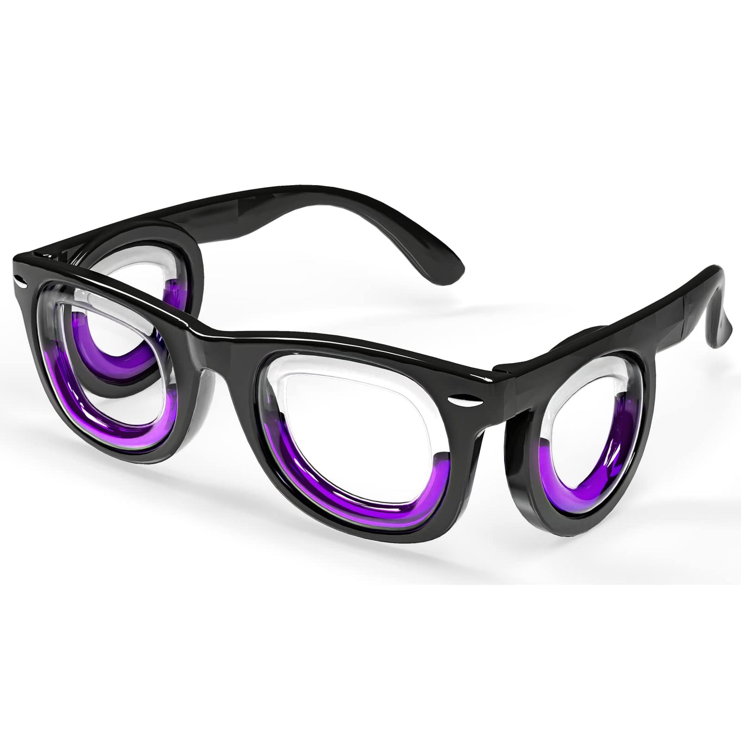 Hion Kids Anti-Motion Sickness Smart Glasses – Ultra-Light Travel Glasses for 3-8 Year Olds (White)
