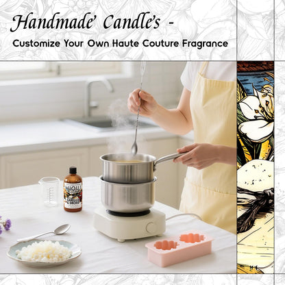 HIQILI Camellia & Orchid Fragrance Oil – Candle, Soap & Perfume Making (5.07 fl oz)