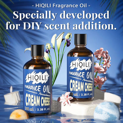 HIQILI Cream Cheese Fragrance Oil 100ml – Diffuser & Aromatherapy