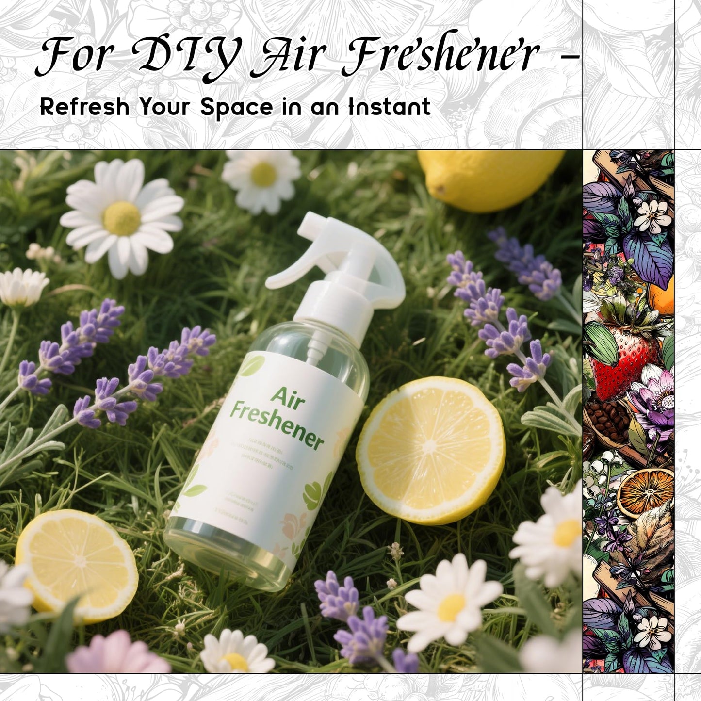HIQILI Crisp Zenith Fragrance Oil for Diffuser - Inspired by P.RAL.Lau-ren Rd.Wht & Blu - 1 fl oz