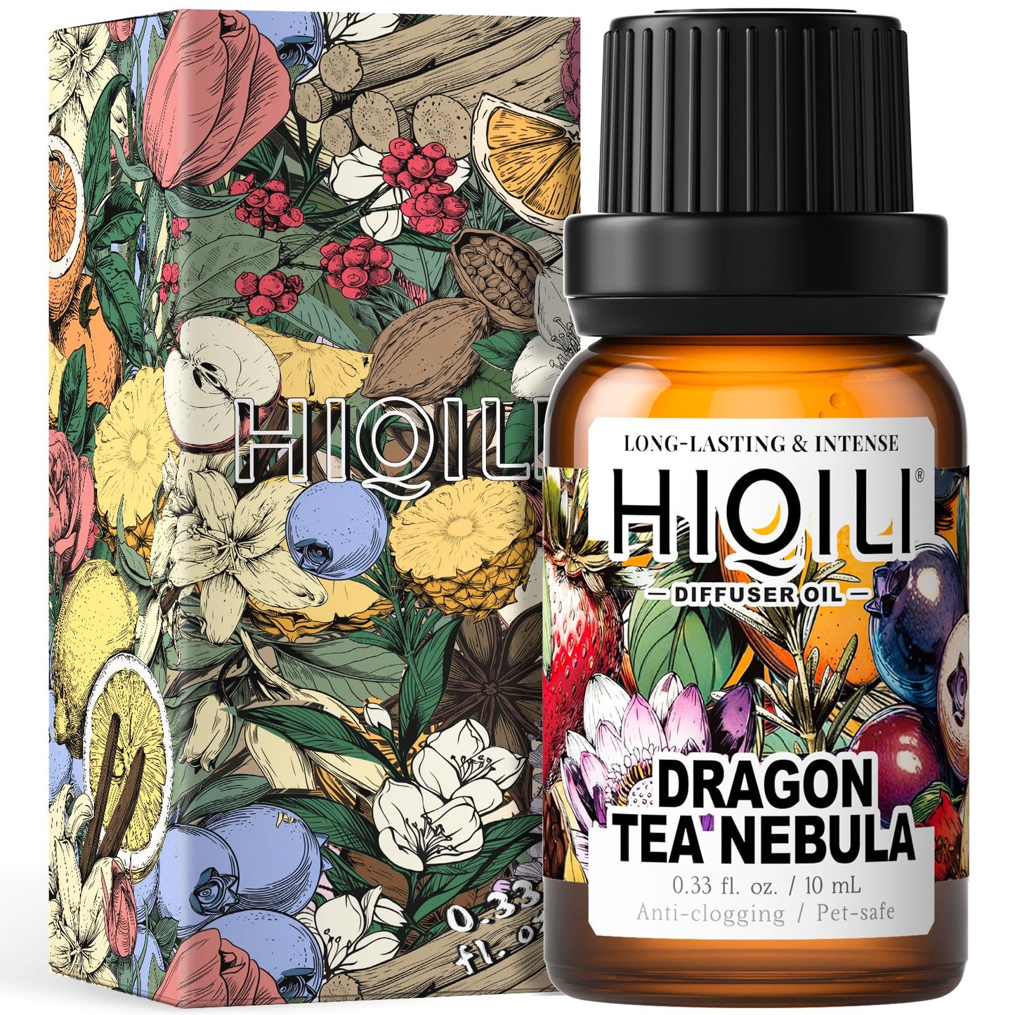 HIQILI Dragon Tea Nebula Diffuser Oil — Humidifiers & Aromatherapy (0.34 oz)