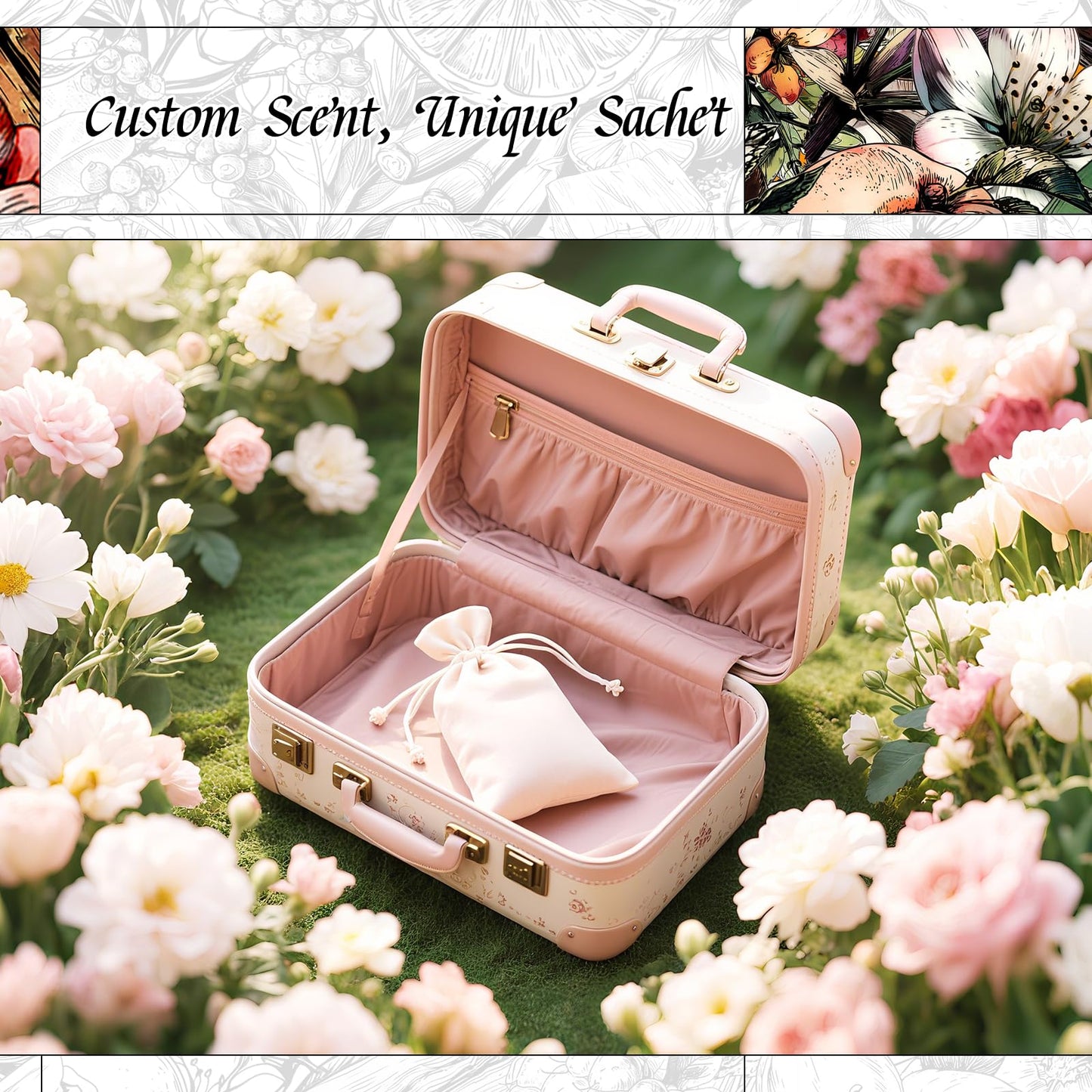 HIQILI Feral Rose Fragrance Oil – Candles & Diffusers, Inspired by Gr-Lain ROS.B-Bare