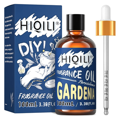 HIQILI Gardenia Fragrance Oil 100ml – Candle Making & Diffuser Scent