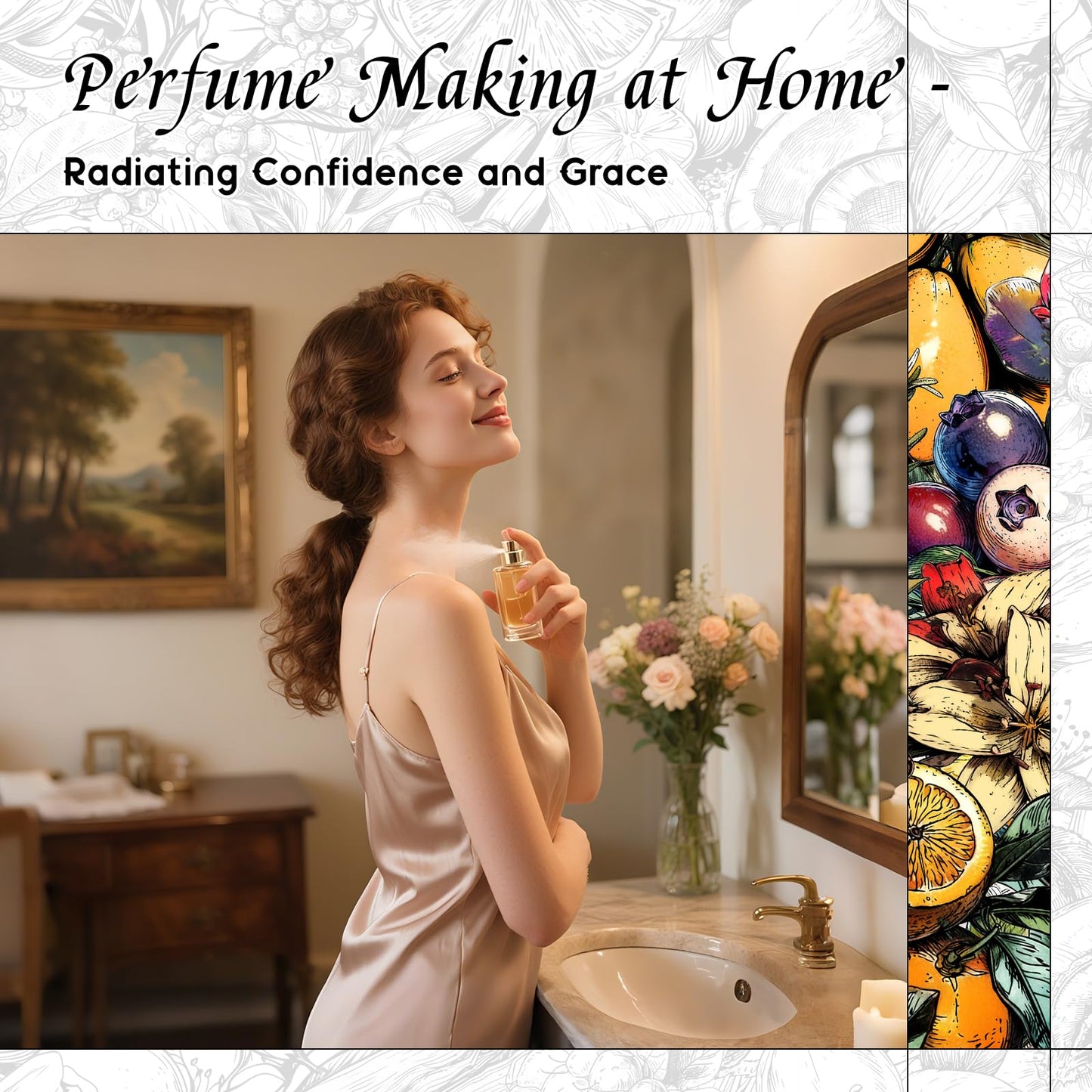 HIQILI Gilded Ylang Fragrance Oil – J'Adore Inspired for Candles, Diffusers & DIY Perfume