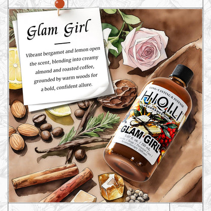 HIQILI Glam Girl Fragrance Oil – Inspired by Her-rera G.Girl | 5.07 fl oz