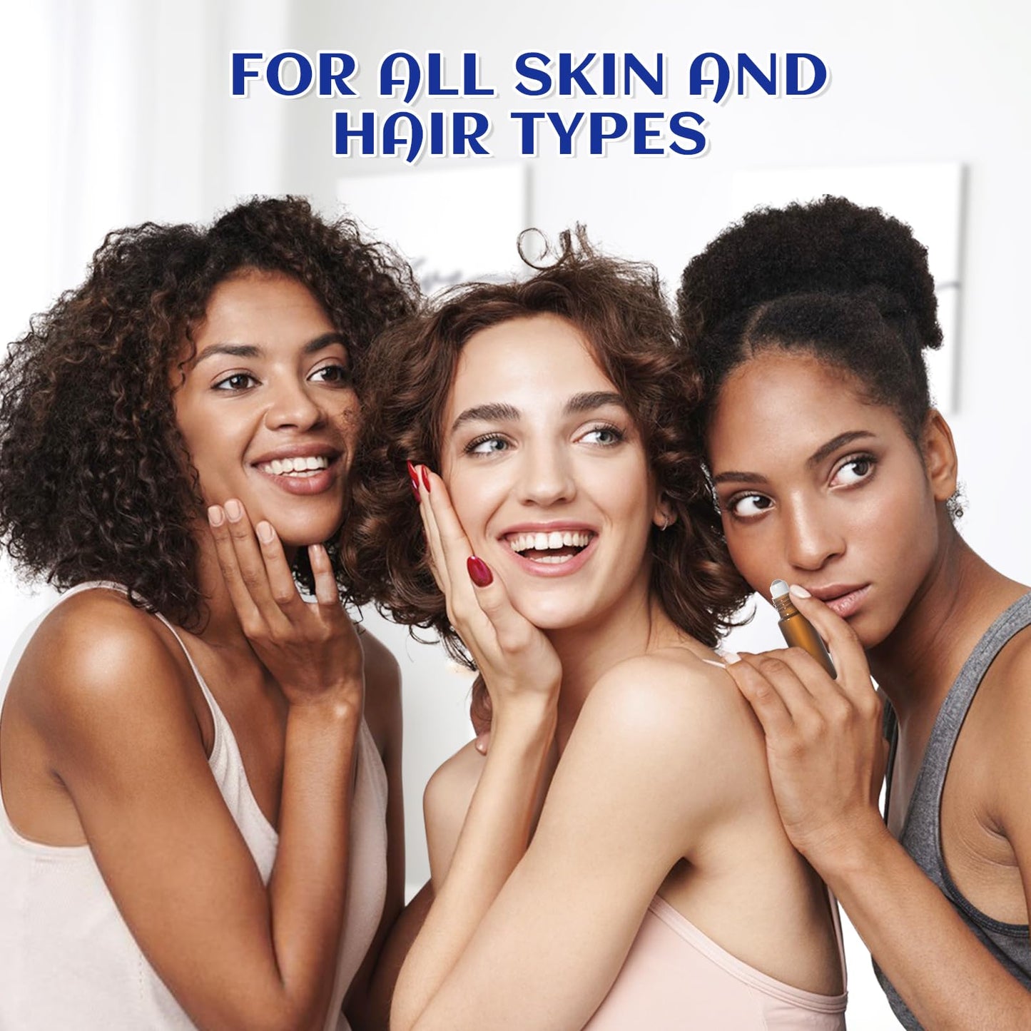 HIQILI Organic Jojoba Oil 100ml – Hair Growth, Cold-Pressed & Unrefined with Roller Bottle