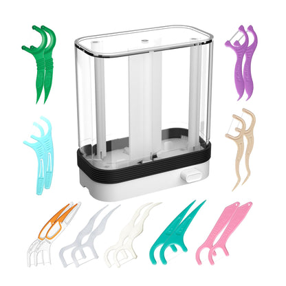 Empty Floss Pick Holder | Portable Flosser Dispenser by HIROJOY