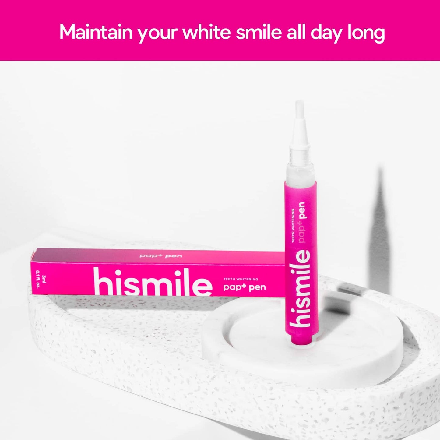 HISMILE Pap+ Whitening Pen – Peroxide-Free for Sensitive Teeth