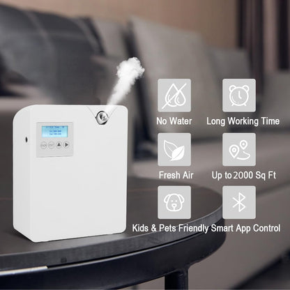 Hitish Smart Scent Air Machine for Home | 300ml Waterless HVAC Diffuser