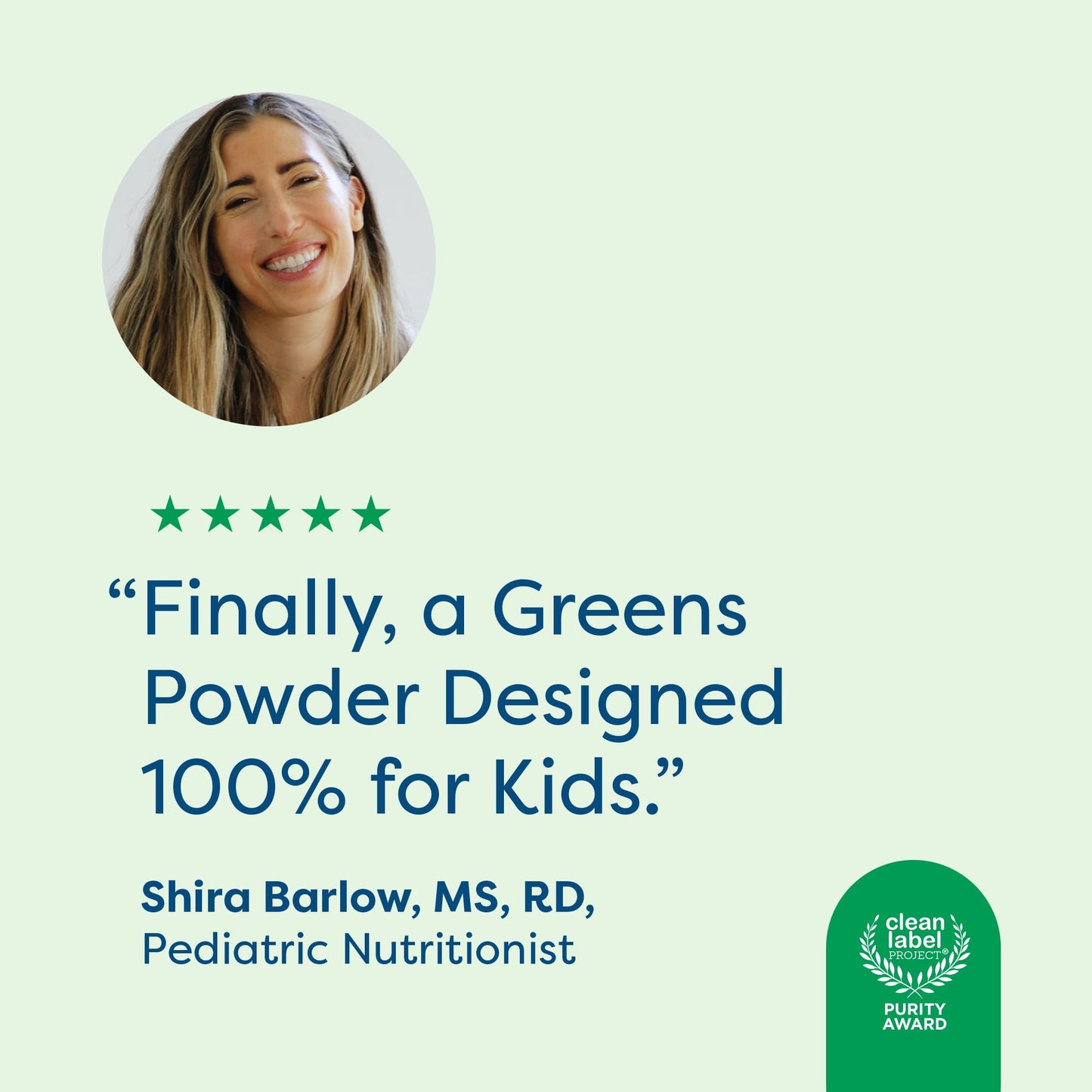 HIYA Kids Greens Powder Sticks – 55 Whole-Food Ingredients & Vanilla Flavor