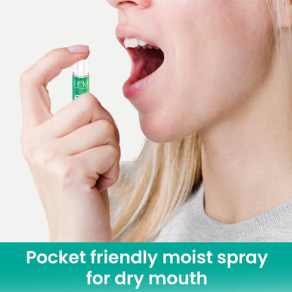 HM Dry Mouth Flavoured Spray Xylitol - Alcohol Free | Hydration & Saliva