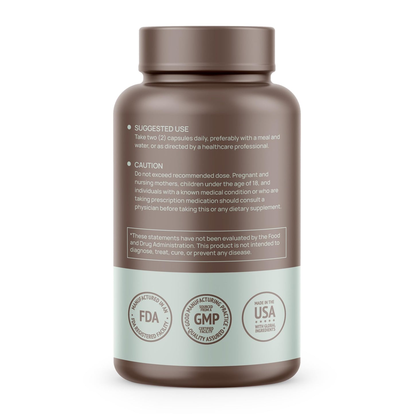 Calcium Magnesium D3 + K2 for Bone Health – HMS Nutrition | 120 Capsules