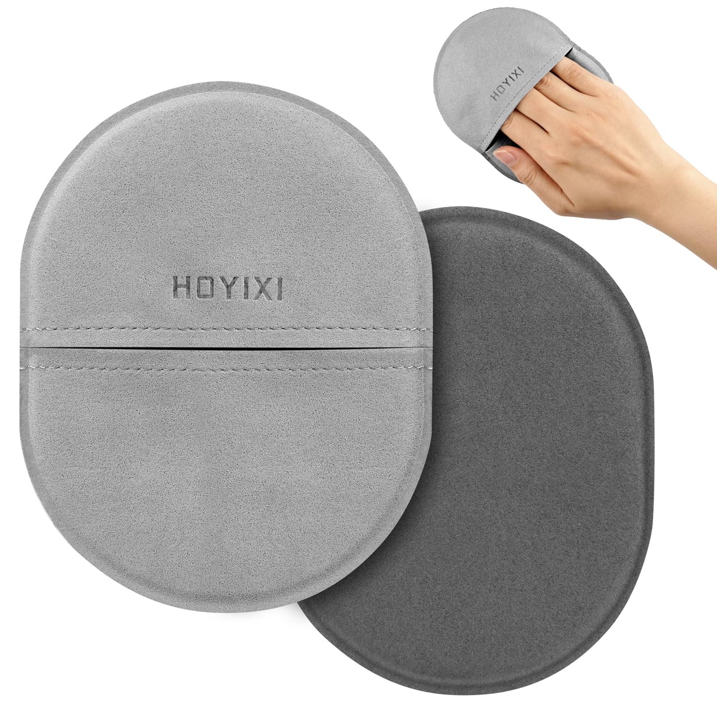HoYiXi Microfiber Screen Cleaning Cloth – Premium Grey for Laptops, Tablets, TVs & More
