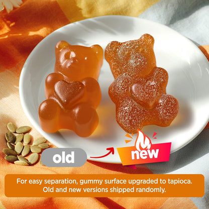 HOLLEGEND Pumpkin Seed Oil Gummies with Saw Palmetto – Hair & Prostate Health