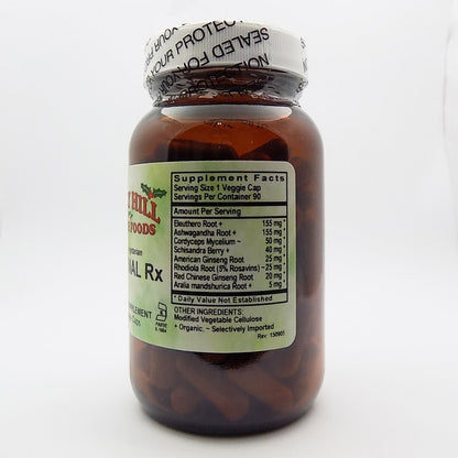 Holly Hill Health Foods – 100% Vegetarian Adrenal Rx (2-Pack) – 90 Vegetarian Capsules
