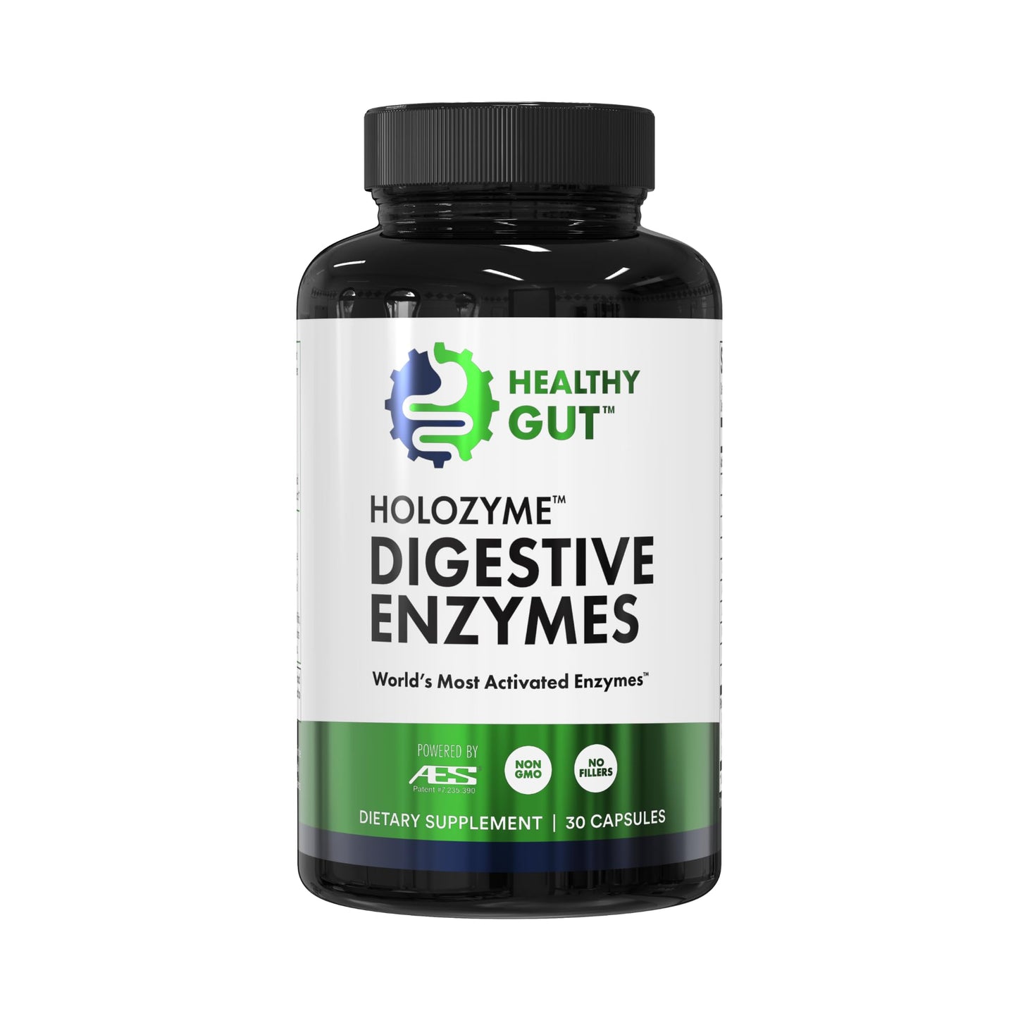 Healthy Gut HoloZyme Max Strength Digestive Enzymes – 15 Servings