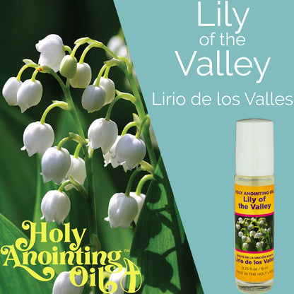 Lily of the Valley Holy Land Anointing Oil – Jerusalem 1/4 oz Roller