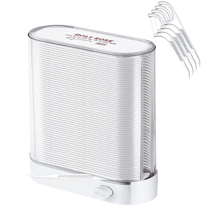 Holy Rose Dental Floss Picks Dispenser – 88 Count Pop-Up Flosser Organizer