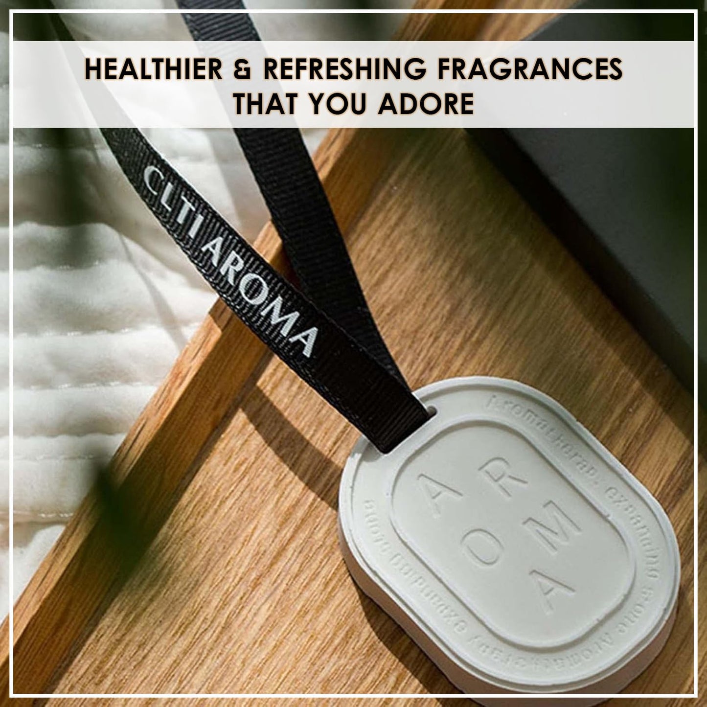 HOME ARCHIVE Aroma Diffuser with Fig Fragrance – Safe Ceramic Diffuser for Home & Office