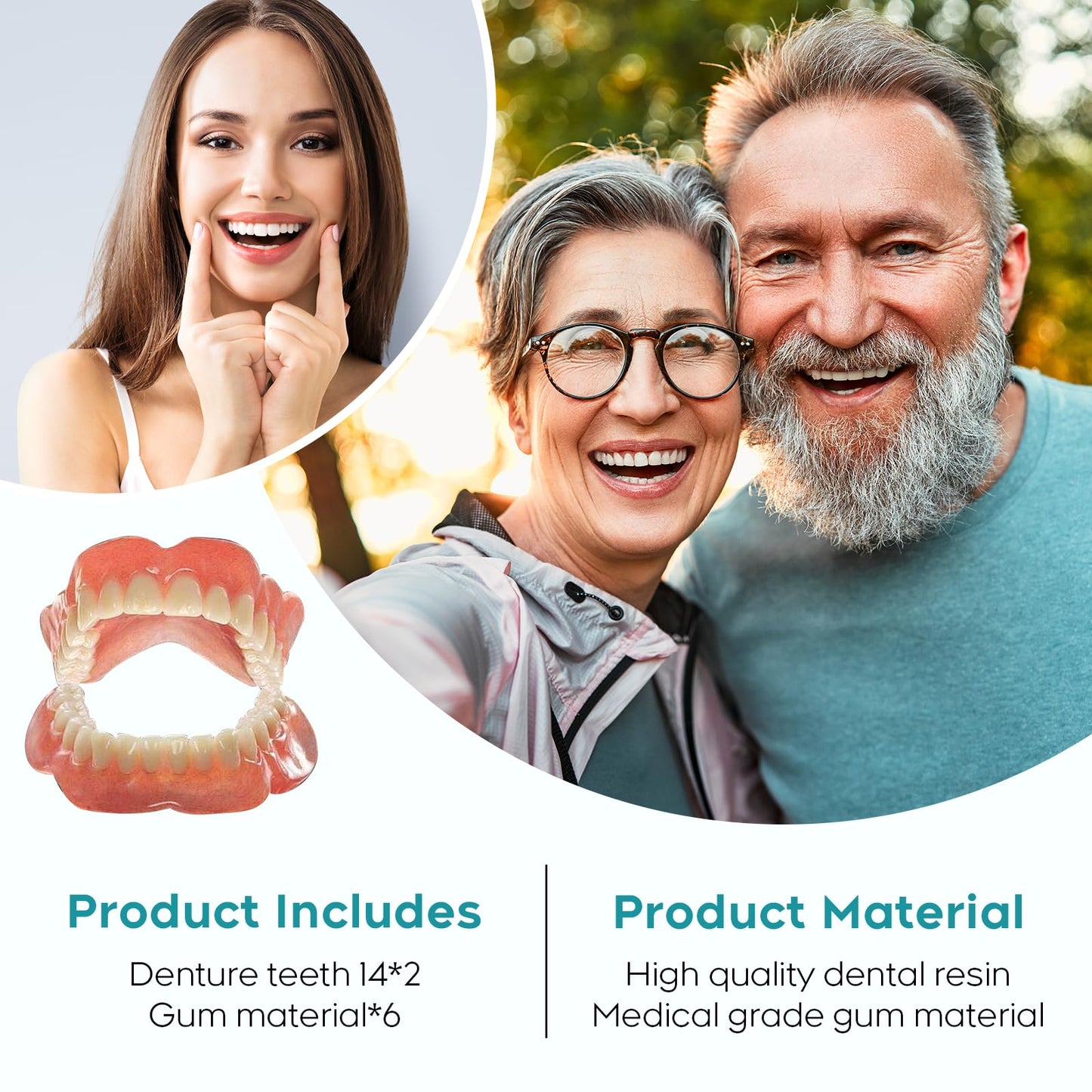 DIY Dentures Kit - Create Your Smile at Home | Temporary Denture Kit