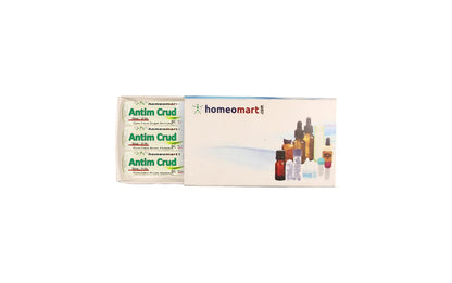 Homeomart Antimonium Crudum Homeopathy Pellets (6C) – Pack of 3