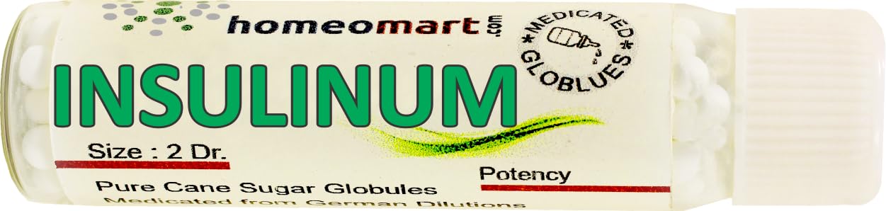 homeomart.com Insulinum Homeopathy Pellets (Pills) in 30C Potency; Pack of 3