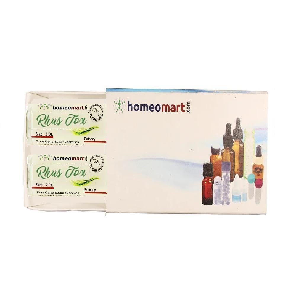 Homeomart Rhus Toxicodendron 6C Homeopathy Pellets Pack of 2