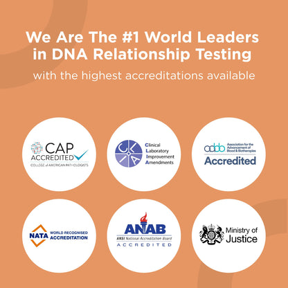 HomePaternity Aunt/Uncle DNA Test – 34 Markers, Fast Results, All Lab Fees & Shipping Included
