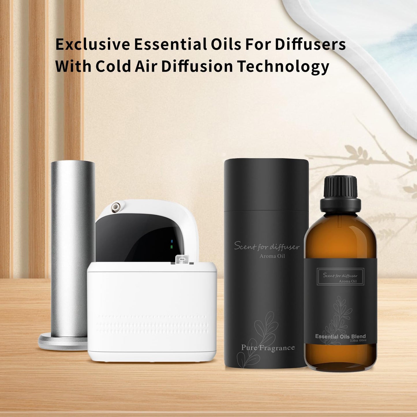Homnas Serenity Meadows 100ML Essential Oil – Westin-Inspired Hotel Diffuser Scent