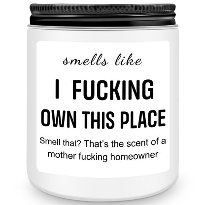 Homsolver Lavender Candles – Funny Housewarming Gifts