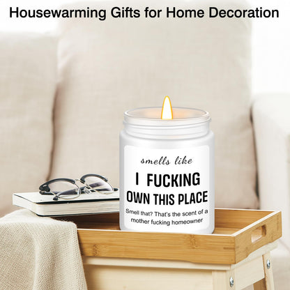 Homsolver Lavender Candles – Funny Housewarming Gifts