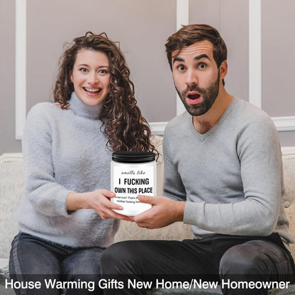 Homsolver Lavender Candles – Funny Housewarming Gifts