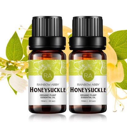 2-Pack Honeysuckle Essential Oil 100% Pure – Organic, 10mL | Diffuser & Skin Care