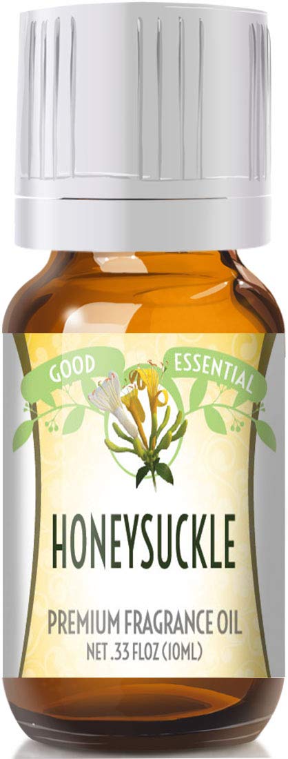 Good Essential Honeysuckle Fragrance Oil 10ml | Premium Honeysuckle Aromatherapy for Diffuser, Candles & Soaps
