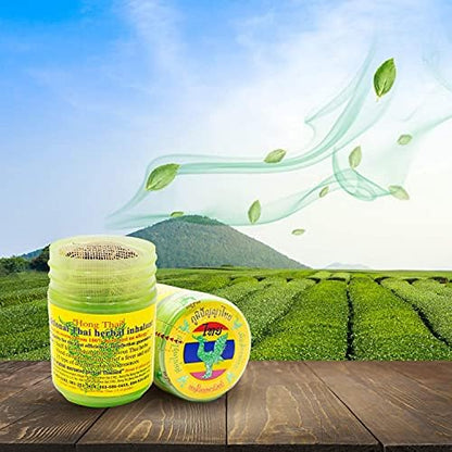Hong Thai Compound Thai Herb Inhalant | Traditional Aromatherapy Nasal Inhaler - HONG THAI