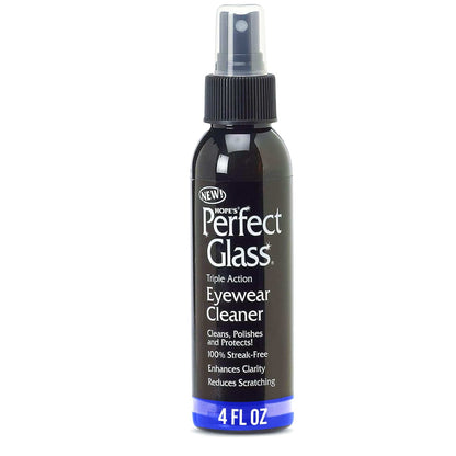 HOPE'S Perfect Glass Eyewear Cleaner - 4 oz Anti-Scratch & Anti-Glare Lens Spray