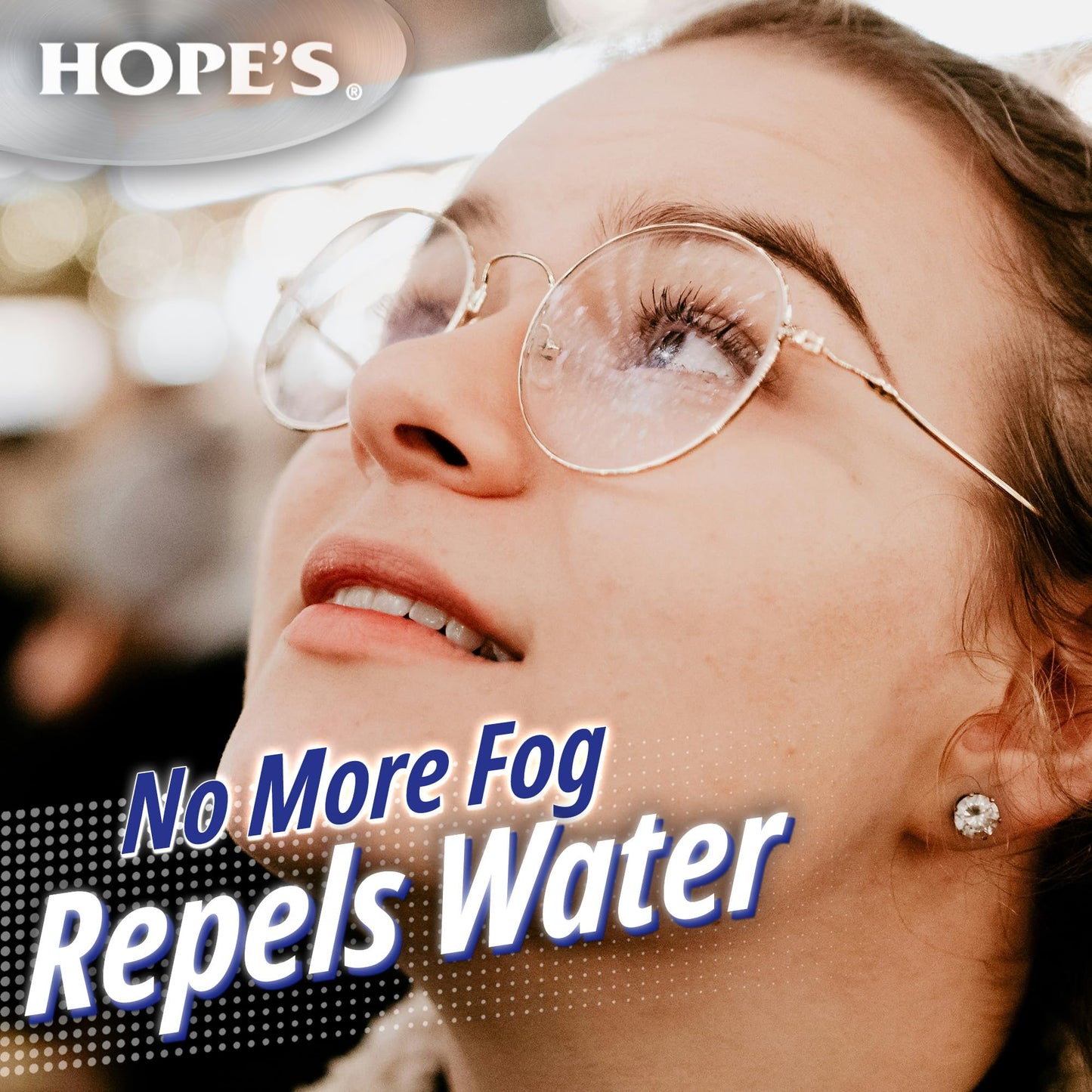 HOPE'S Perfect Glass Eyewear Cleaner - 4 oz Anti-Scratch & Anti-Glare Lens Spray
