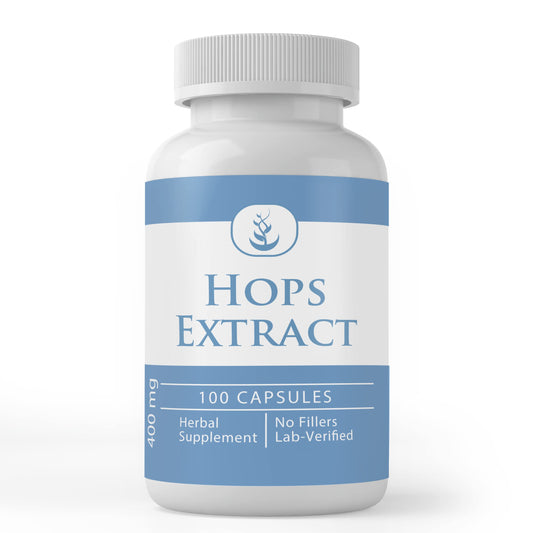 Pure Original Ingredients Hops Extract Capsules – 100 Count, Always Pure, No Additives, Lab Verified BritishVita | Premium UK Vitamins & Wellness Supplements