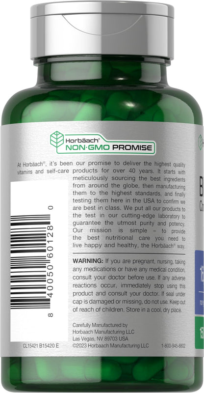 Horbäach Blueberry Extract – Capsules, Non-GMO & Gluten Free
