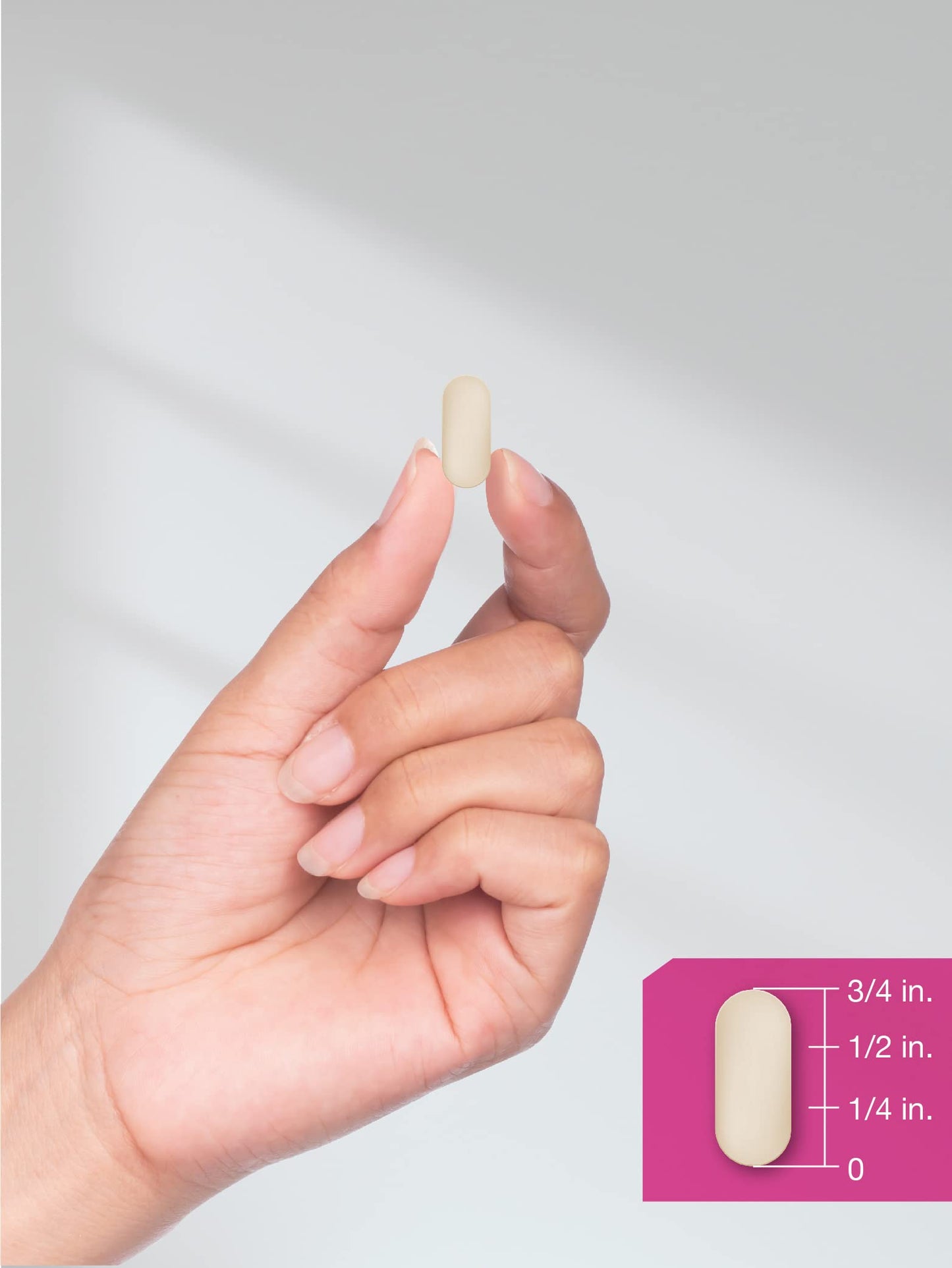 Horbäach Hair Skin & Nails Vitamins – 150 Caplets with Biotin & Collagen
