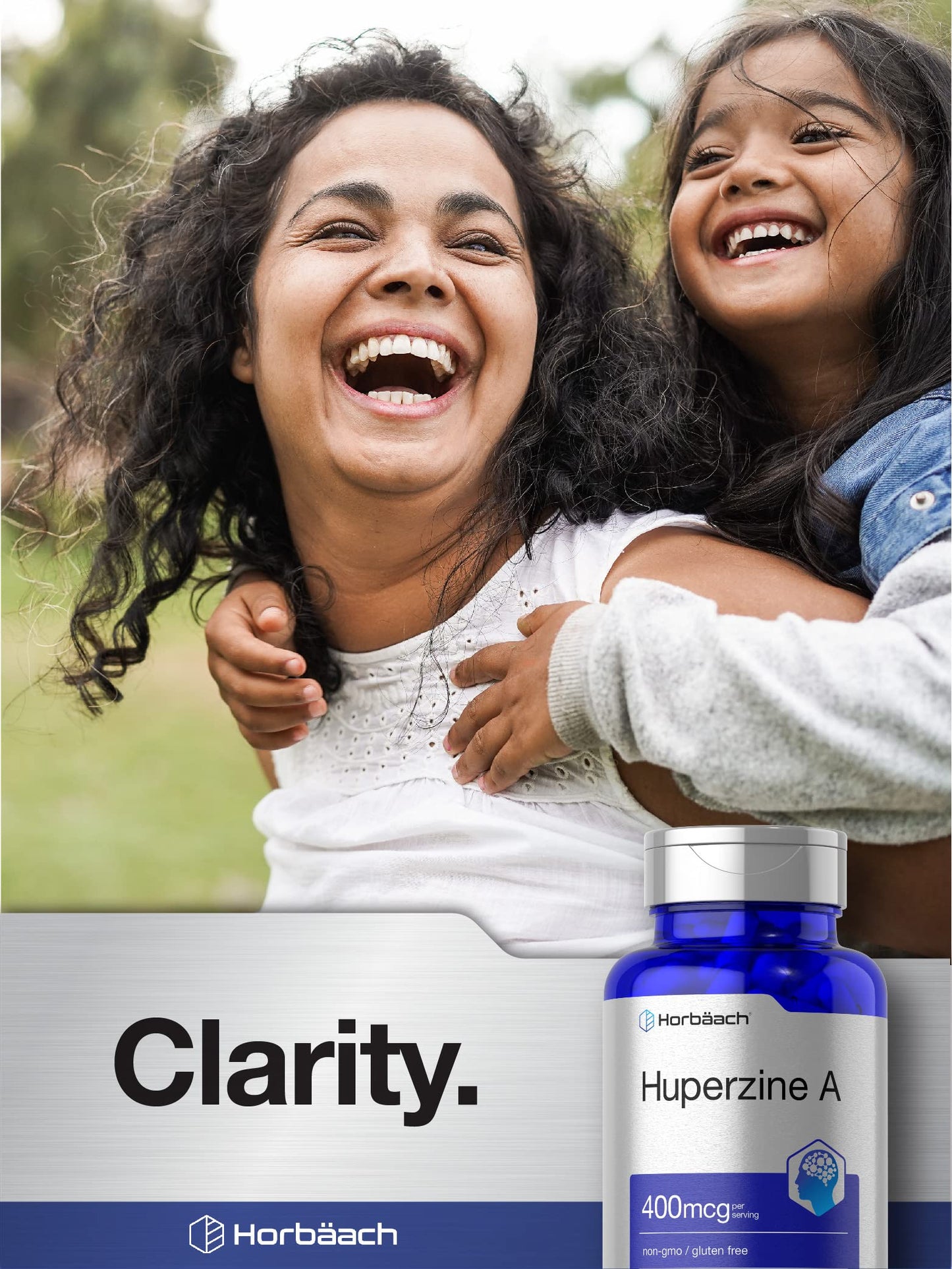 Horbäach Huperzine A 400mcg | 180 Capsules | Non-GMO, Gluten Free Supplement