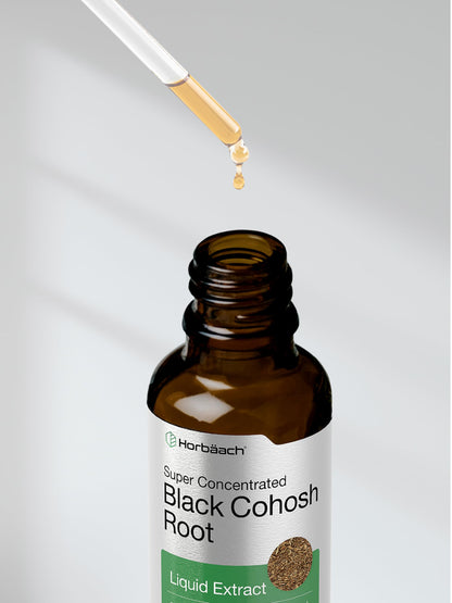 Horbäach Black Cohosh Root Tincture - 2 fl oz, Alcohol Free, Vegetarian