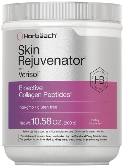 Horbäach Skin Rejuvenator with Verisol – Bioactive Collagen Peptides (Types I & III) 10.58 oz