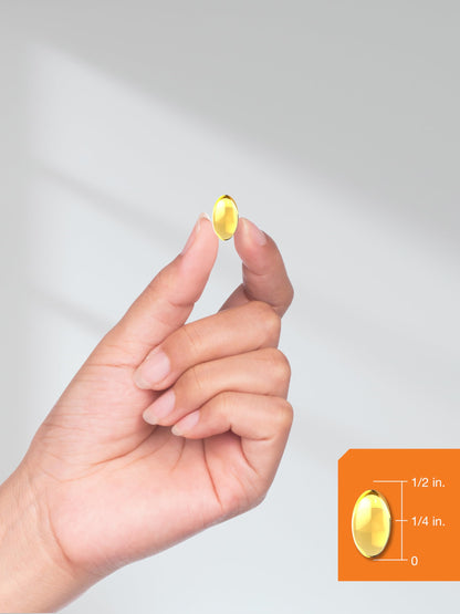 Horbäach Vitamin D3 K2 5000 IU | 100 mcg MK-7 | 180 Softgels | Non-GMO & Gluten Free