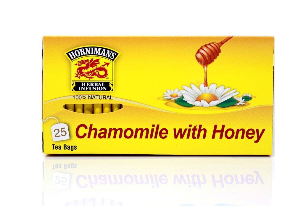 Hornimans Chamomile Honey Herbal Tea – 25ct (Manzanilla Miel)