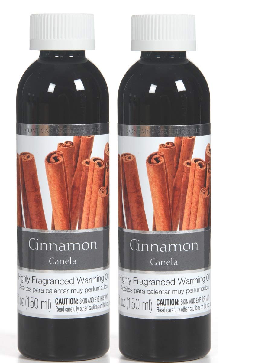 Hosley 2-Pack Cinnamon Fragrance Warming Oils, 5 oz | Gift for Weddings & Spa