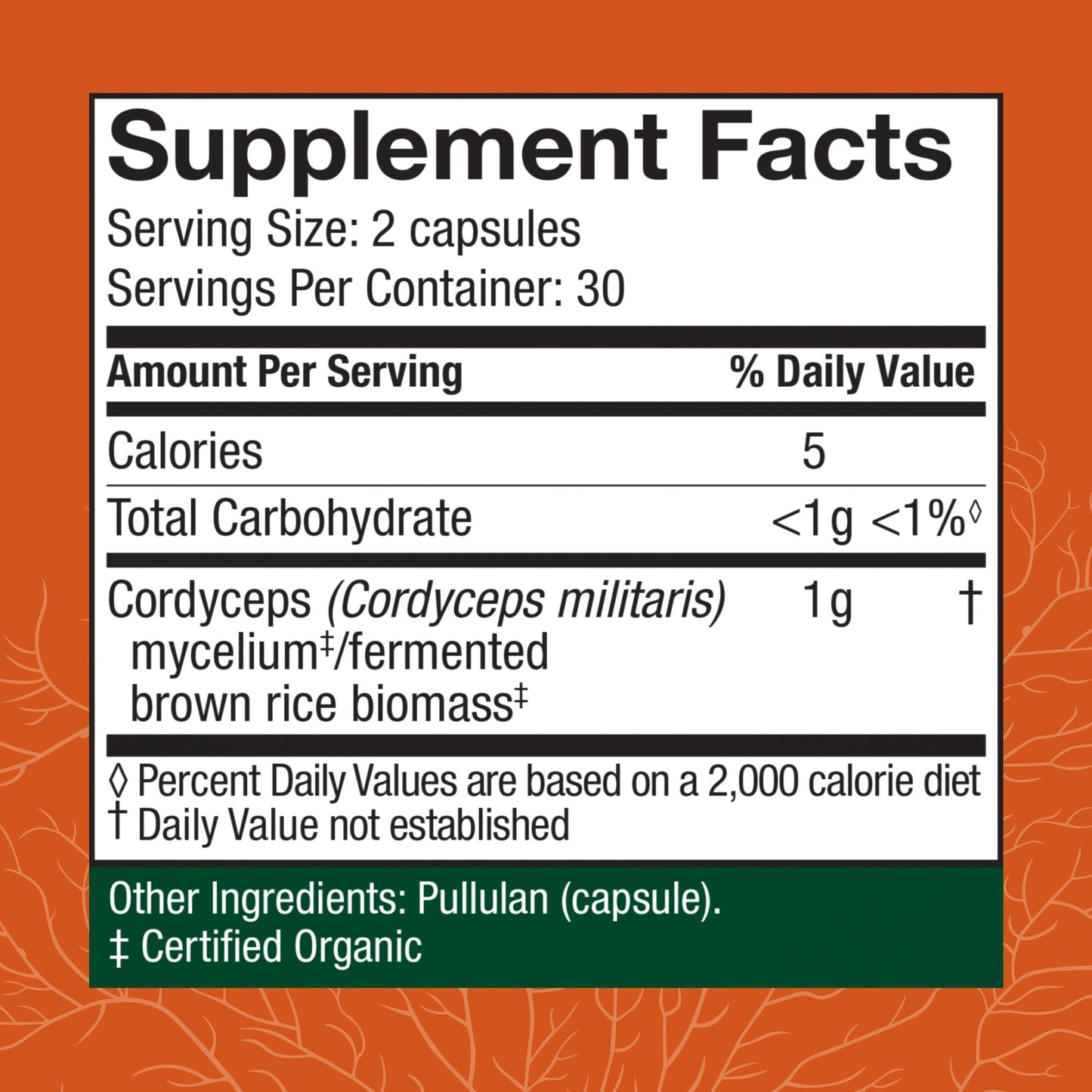 Host Defense Cordyceps Capsules – Immune & Energy Support (60 Caps)
