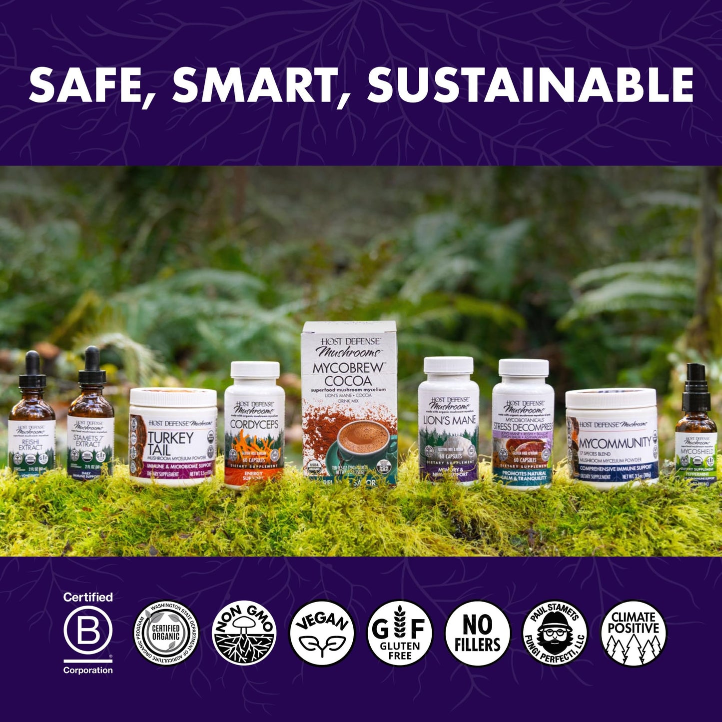 Host Defense Mesima Capsules | Immune Support & Antioxidant Mushroom Supplement - 60 Capsules