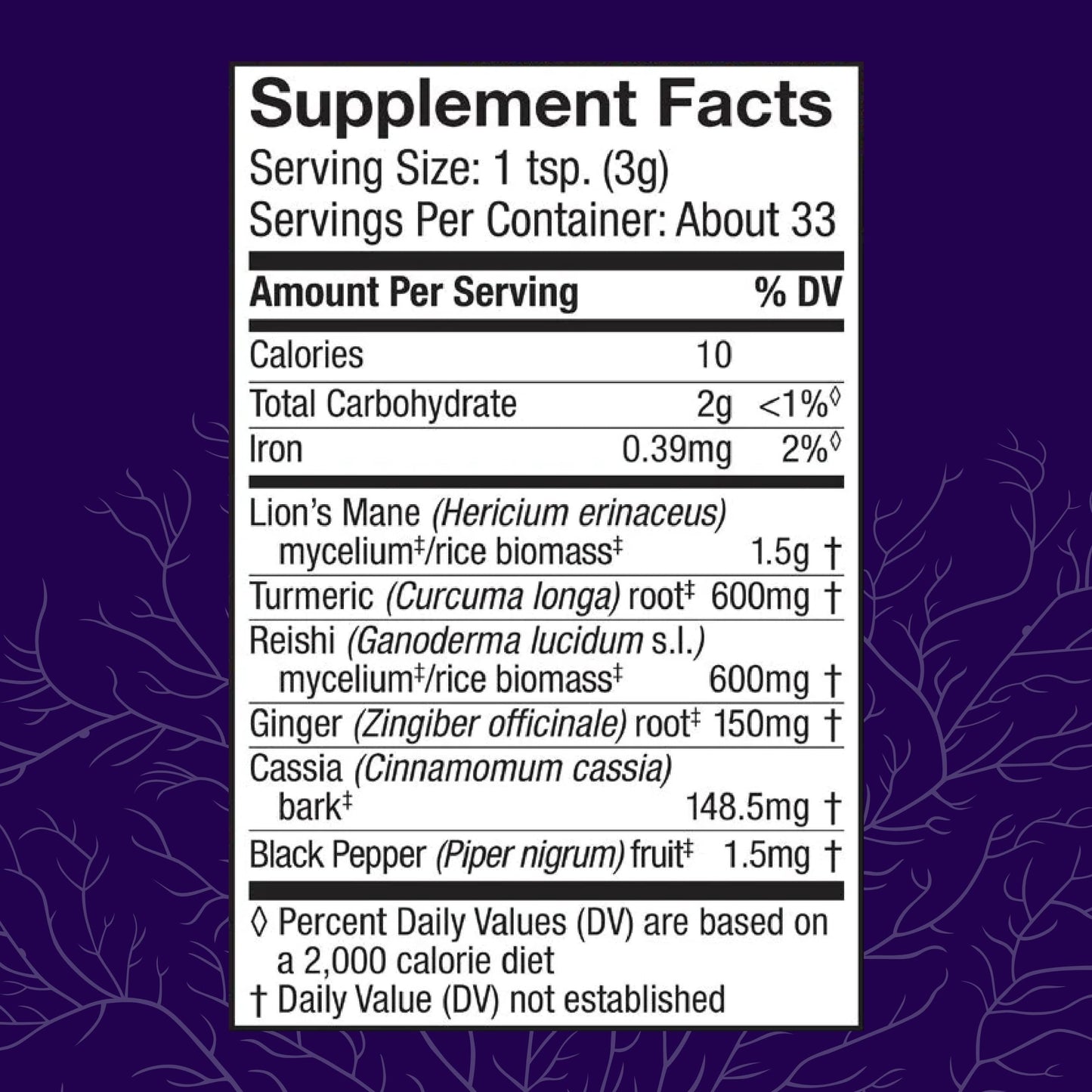 Host Defense MycoBotanicals Brain & Body Powder – Digestive & Immune Support with Lion's Mane & Reishi