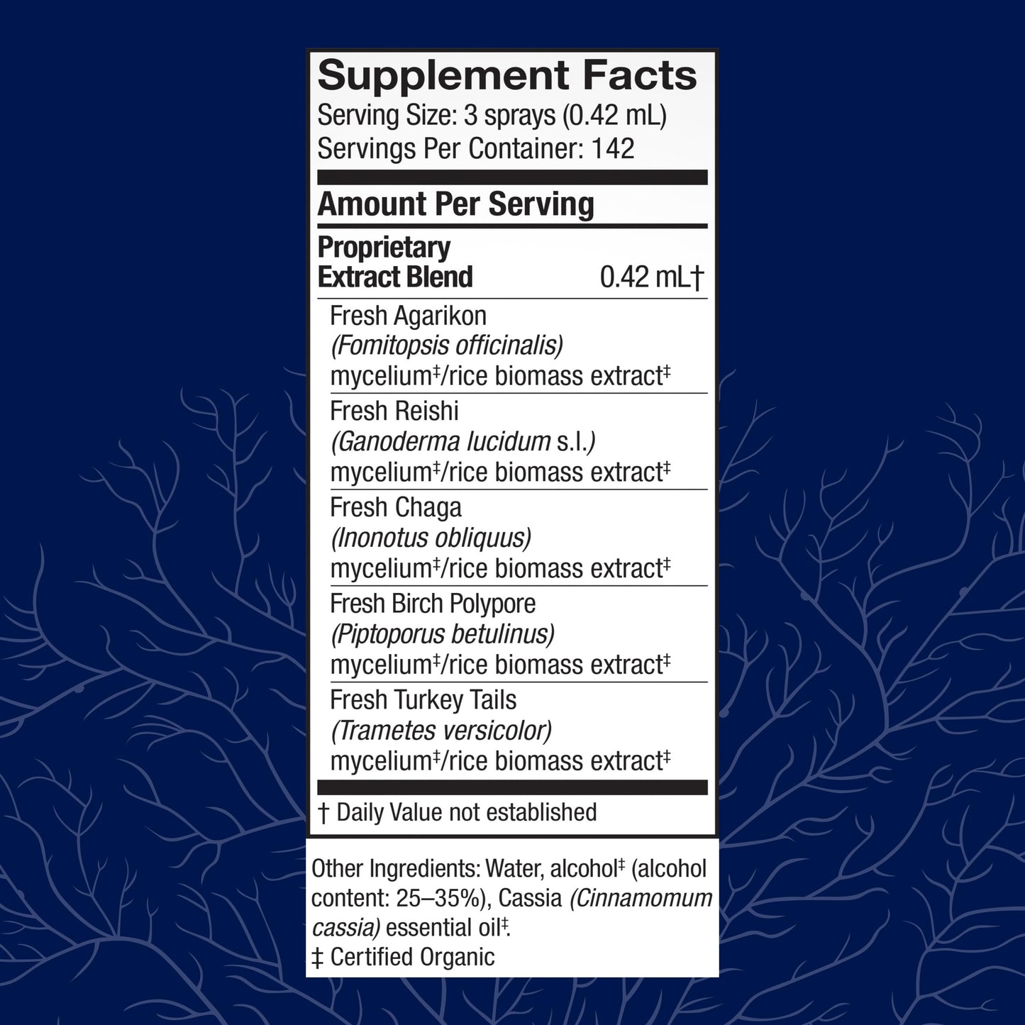 Host Defense MycoShield Throat Spray – Immune Support Mushroom Supplement (Chaga, Reishi, Turkey Tail) – Cinnamon, 2 oz